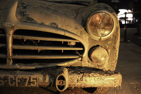 Eindrücke von der Ausstellung der Baillon-Sammlung, dem Jahrhundert-Scheunenfund in der Halle 2.1 der Rétromobile 2015