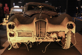 Eindrücke von der Ausstellung der Baillon-Sammlung, dem Jahrhundert-Scheunenfund in der Halle 2.1 der Rétromobile 2015