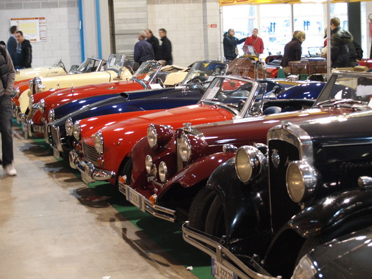 Bild Eindrücke von der Auto e Moto d'Epocha 2013 - alles schön offen