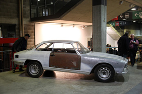 Impressions from the St. Gallen classic car show 2013 - Alfa Romeo Sprint 2600 from 1962 as a restoration object