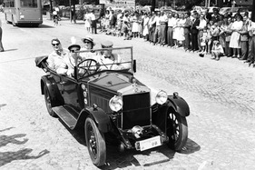 Eindrücke von der SMVC Rallye in Rapperswil im Jahr 1961 Eindrücke von der SMVC Rallye in Rapperswil im Jahr 1961