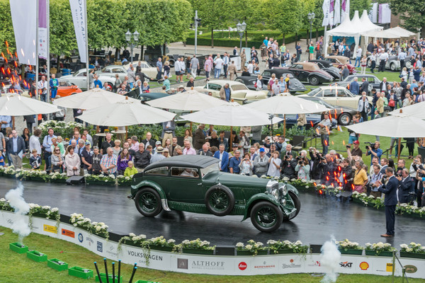 Eindrücke von der Schloss Bensberg Classics 2015 - Concours d'Elégance mit dem Sieger
