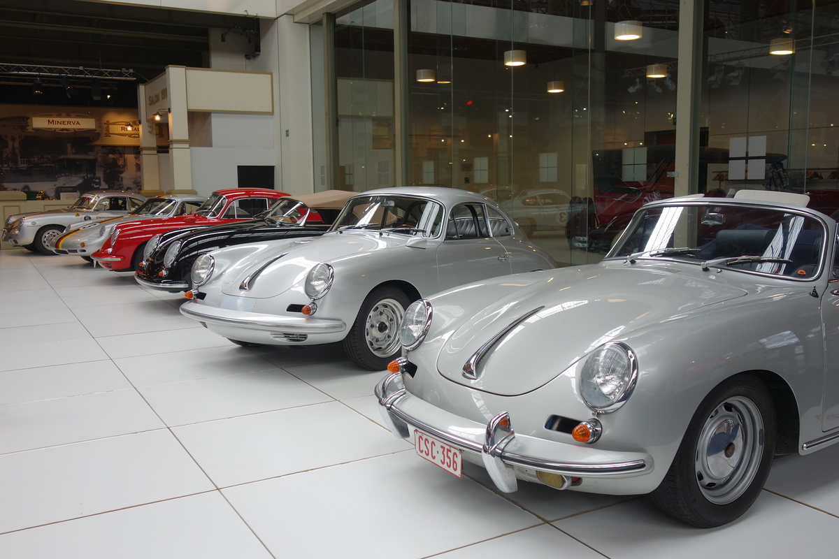 Eindrücke von der Sonderschau "70 Jahre Porsche 356" in der Autoworld Brüssel 2020