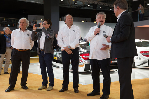 Image: Impressions of the Techno Classica 2014 - German motorsport greats Glemser, Lohr, Ludwig and Hermann in conversation
