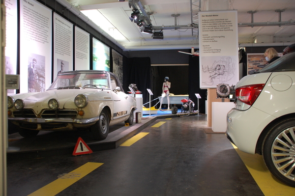 Eindrücke von der Wankel-Sonderausstellung im Auto- und Uhrenmuseum „ErfinderZeiten“ in Schramberg