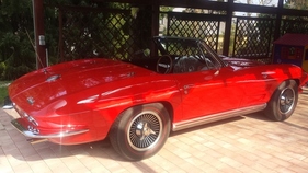 Eine Chevrolet Corvette nach der Arbeit