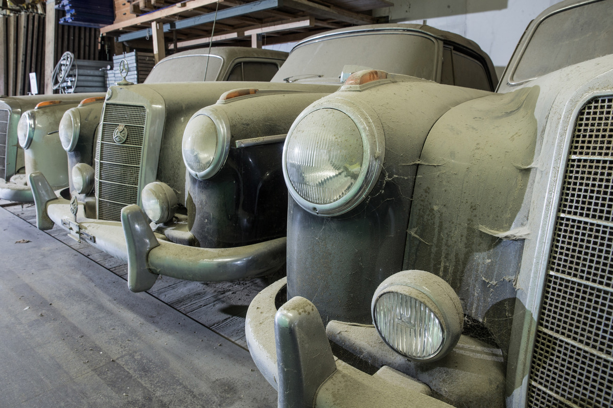 Eine fast schon vergessene Mercedes-Sammlung