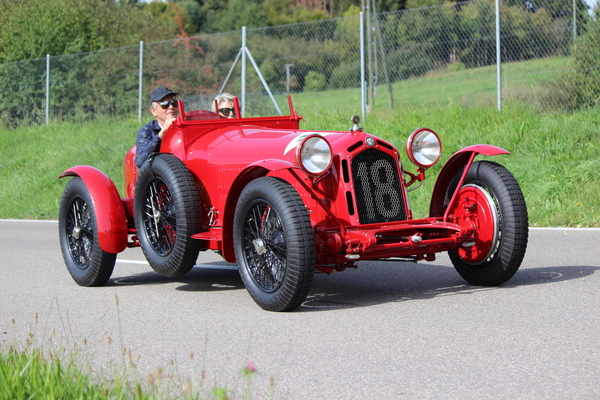 Einen Alfa Romeo 8C im Concours-Zustand sieht man selten in Aktion – Passione Alfa Romeo Hinwil 2018