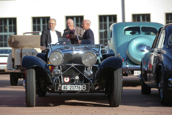 Einer der schönsten Vorkriegssportwagen, der SS 90 als Vorläufer des SS 100 - Emil Frey Classics / Zwischengas.com Oldtimer-/Youngtimer-Saisonabschluss-Brunch 2019