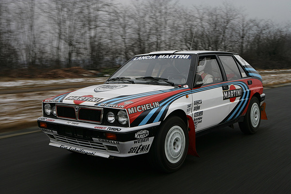 Einers der erfolgreichsten Rallye-Fahrzeuge - Lancia Delta Integrale