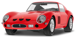 Bild Eines der ausgesuchten 40 Ferrari-Modelle aus dem Buch "Ferrari - Die legendären Modelle" von Saverio Villa