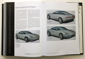 Eines der letzten Projekte Tom Tjaardas waren die ca. 2014 entstandenen Entwürfe für einen vollelektrischen Sportwagen für die kalifornische Firma Turin International von David Hops, der bereits 2002 einen modernisierten Laforza SUV bei Tom Tjaarda beauftragt hatte. – Buch „Tom Tjaarda – Master of Proportions“