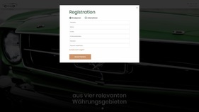 Einfache Registrierung - Carepo / Classic Car Report Einfache Registrierung - Carepo / Classic Car Report