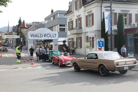 Einfahrt zur Bahnhofstrasse - Wald Rollt 2025