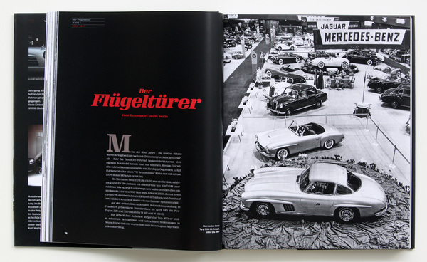 Introduction of the Gullwing - Book "Mercedes-Benz 300 SL - The car of the century"