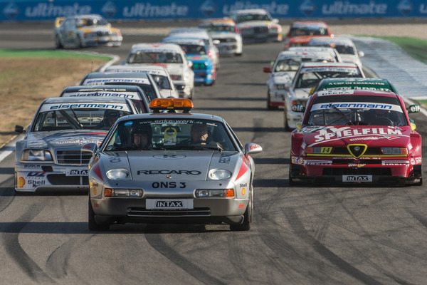 Einführungsrunde hinter dem ONS-Sicherheitsfahrzeug - Tourenwagen Classics Hockenheimring 13./14. Oktober 2018