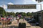 Bild: Eingang zum Concours d'Elégance - an den Classic Days Schloss Dyck 2015