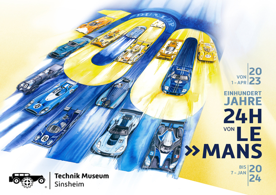 Einhundert Jahre 24h von Le Mans - die neue Sonderausstellung im Technik Museum Sinsheim