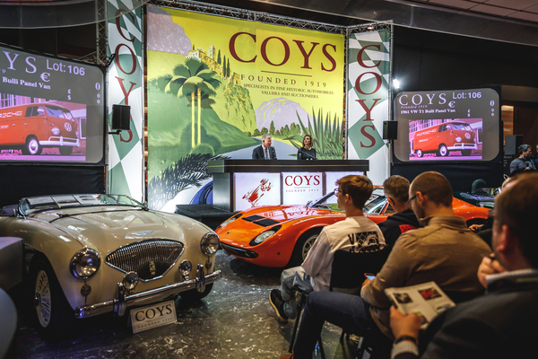 Einiges Interesse bei der Coys-Versteigerung - InterClassics Maastricht 2019