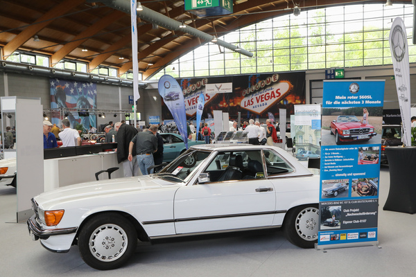 Einmal ein Mercedes-Benz Cabriolet für drei Monate probefahren? Das geht beim deutschen R107-Club unter dem Motto "Nachwuchsförderung" ... - Klassikwelt Bodensee 2023