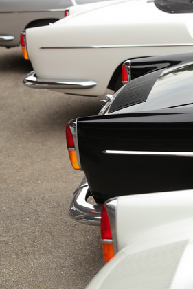 Eleganter Heckabschluss am Renault Caravelle - OSMT Zug September 2015