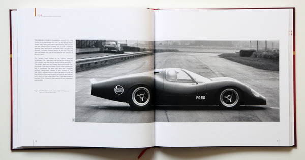 Eleganter Sportwagen-Prototyp Ford P68 - Buch "Alan Man Racing F3L / P68 - The story of Ford’s three litre sports cars from the Sixties"
