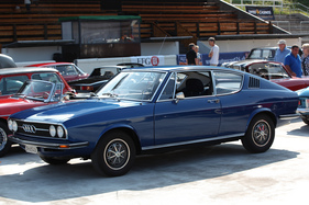 Elegantes Audi 100 Coupé - Eindrücke DolderClassics vom 7. September 2014