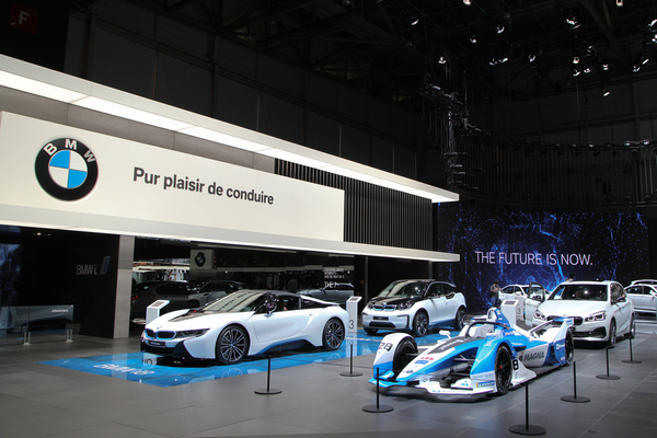 Elektrischer Auftritt von BMW - Genfer Automobilsalon 2019