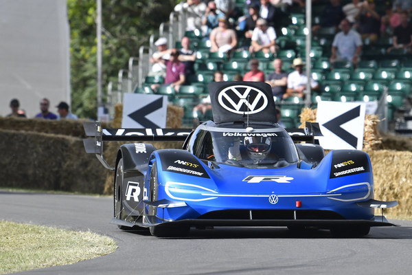Elektroauto Volkswagen ID.R (2019) ist schneller als Formel1 und bricht Rekord am Goodwood Festival of Speed 2019