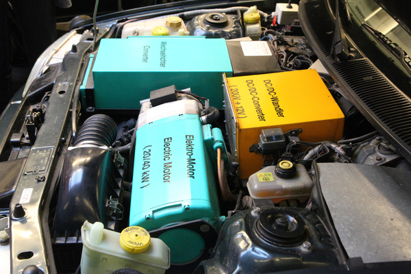 Elektroauto vor 30 Jahren - Museum PS Speicher