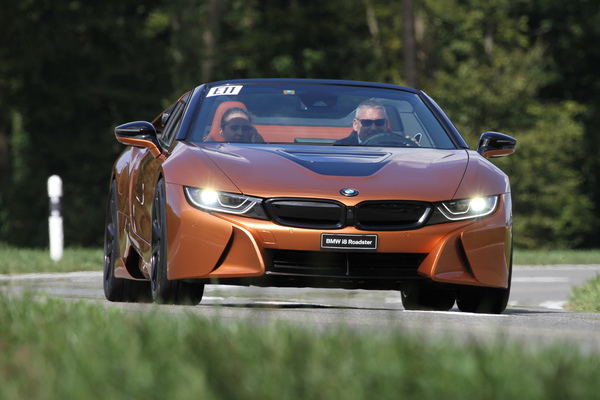 Elektrofahrzeuge - BMW i8 Spider - Bergrennen Steckborn-Eichhölzli Memorial 2018