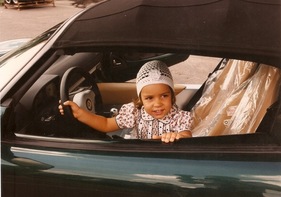 Elisa Artioli im Lotus Elise