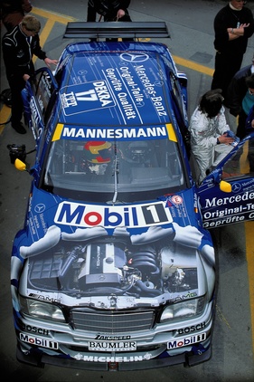 Ellen Lohrs AMG Mercedes C-Klasse Rennsport- Tourenwagen - 200 Meilen von Nürnberg (DTM) 1995
