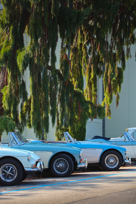 Image: English sports car classics - Impressions of the Swiss Classic British Car Meeting Morges on October 4, 2014