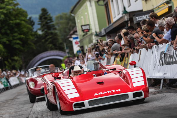 Bild: Ennstal-Classic: Arturo Merzario auf Abarth beim Porsche Design Grand-Prix