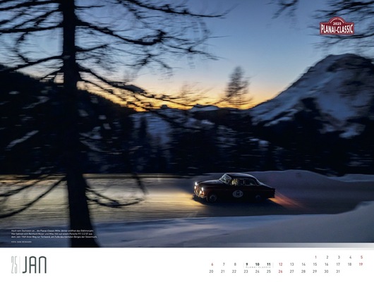Ennstal-Classic Calendar 2025 - January