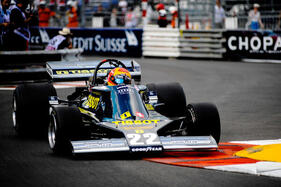 Ensign N177 (1977) – zu sehen an der Historic Formula Show 2023 in Lugano Ensign N177 (1977) – zu sehen an der Historic Formula Show 2023 in Lugano