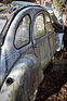 Bild: Enten im Winter- oder gar Dornröschenschlag - Citroën 2CV