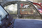 Bild: Enten im Winter- oder gar Dornröschenschlag - Citroën 2CV
