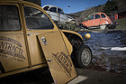 Bild: Enten im Winter- oder gar Dornröschenschlag - Citroën 2CV
