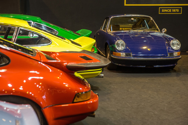 Entenbürzel und andere Spoiler am Porsche 911 - Rétromobile Paris 2016