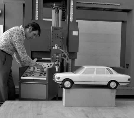 Image: Development of the Mercedes-Benz S-Class 116 model series