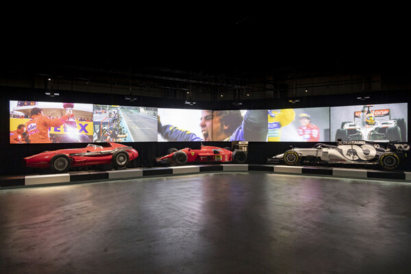 Image: Development of form and technology over more than five decades - Formula 1 exhibition in Vienna 2024