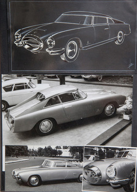 Entwurf und Ausführung - Lancia PF 200 Coupé von 1955