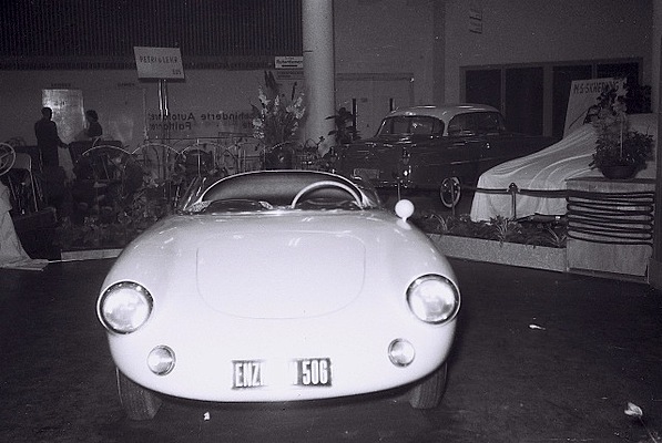 Enzmann 506 (1957) - der Sportwagen auf dem Stand der IAA 1957