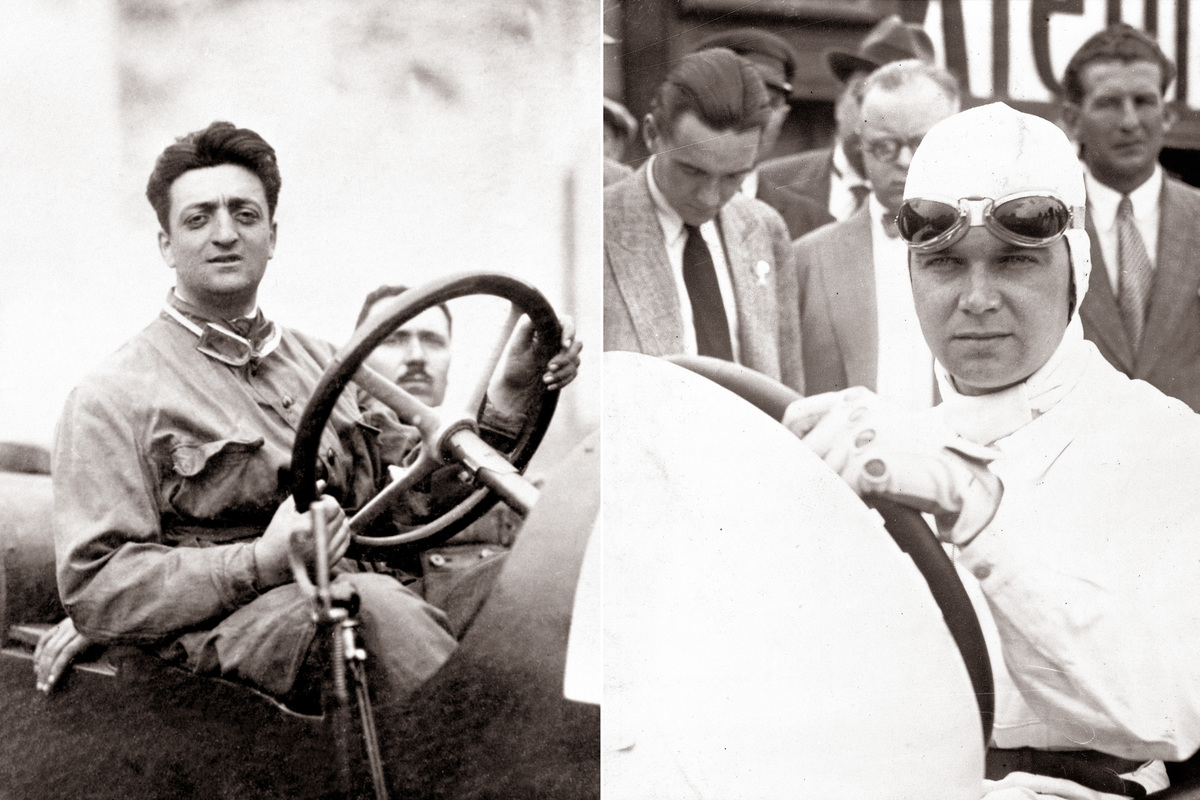 Enzo Ferrari (1920) und Rudi Caracciola (1933) - Passion am Lenkrad