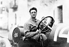 Bild: Enzo Ferrari an der Targa Florio (1920)