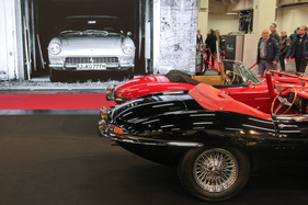 Enzo Ferrari hielt den E-Type für den schönsten Sportwagen seiner Zeit - Retro Classics Cologne Köln 2017