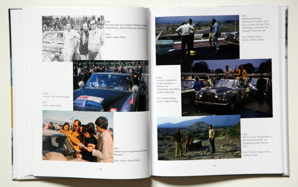 Erfolge im Rallye-Sport - Buch "Meine Freiheit beim Klang der Motoren - Die sportliche Lebensgeschichte des Darmstädter Rennfahrers Albert Pfuhl"