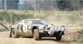 Erfolgreiches Lancia-Rallyefahrzeug - Lancia Stratos